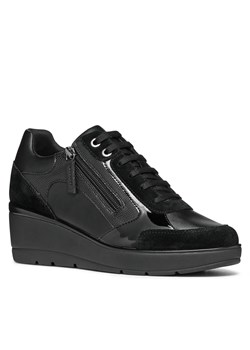 Sneakersy Geox D Ilde D36RAC 05422 C9999 Black ze sklepu eobuwie.pl w kategorii Buty sportowe damskie - zdjęcie 161317298
