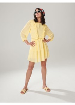 Sinsay - Sukienka mini - żółty ze sklepu Sinsay w kategorii Sukienki - zdjęcie 161322026