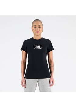 Koszulka damska New Balance WT33515BK – czarna ze sklepu New Balance Poland w kategorii Bluzki damskie - zdjęcie 161322899