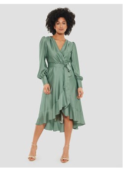 Swing Sukienka koktajlowa 5AE05800 Zielony Regular Fit ze sklepu MODIVO w kategorii Sukienki - zdjęcie 161331749