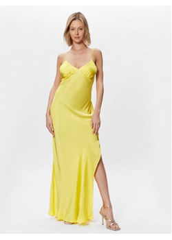 TWINSET Sukienka letnia 231TT2060 Żółty Regular Fit ze sklepu MODIVO w kategorii Sukienki - zdjęcie 161338817