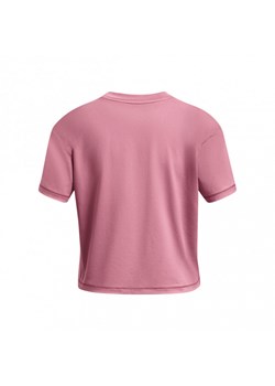 Dziewczęca koszulka treningowa Under Armour Motion SS - różowa ze sklepu Sportstylestory.com w kategorii Bluzki damskie - zdjęcie 161341015