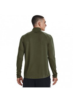 Męska bluza treningowa Under Armour Tech 2.0 1/2 Zip - khaki ze sklepu Sportstylestory.com w kategorii Bluzy męskie - zdjęcie 161341055
