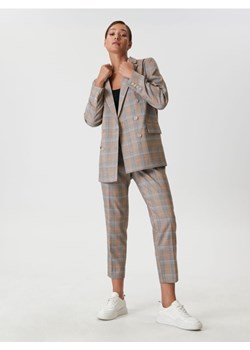 Sinsay - Spodnie z kantem - kremowy ze sklepu Sinsay w kategorii Spodnie damskie - zdjęcie 161343118