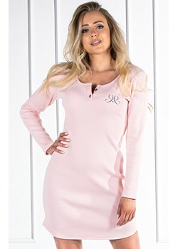 Bawełniana koszula nocna Aurora Pink, Kolor różowy, Rozmiar S, Momenti per me ze sklepu Intymna w kategorii Koszule nocne - zdjęcie 161350485