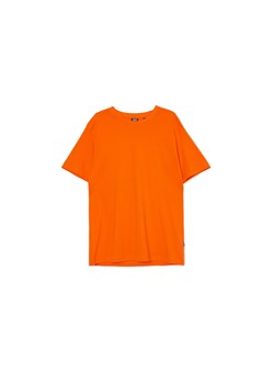 Cropp - Pomarańczowy t-shirt - pomarańczowy ze sklepu Cropp w kategorii T-shirty męskie - zdjęcie 161351729