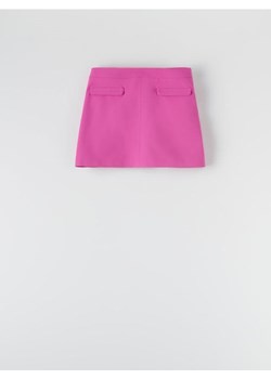 Sinsay - Spódnica mini trapezowa - fioletowy ze sklepu Sinsay w kategorii Spódnice - zdjęcie 161353547
