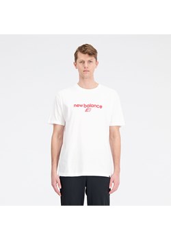 Koszulka męska New Balance MT33529WT – biała ze sklepu New Balance Poland w kategorii T-shirty męskie - zdjęcie 161356769
