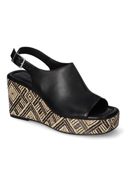 Sandały Tamaris 1-28390-20/001 Czarne lico ze sklepu Arturo-obuwie w kategorii Sandały damskie - zdjęcie 161357348