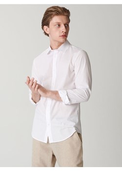 Sinsay - Koszula slim - biały ze sklepu Sinsay w kategorii Koszule męskie - zdjęcie 161364296