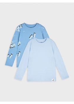 Sinsay - Koszulki 2 pack - niebieski ze sklepu Sinsay w kategorii T-shirty chłopięce - zdjęcie 161364666