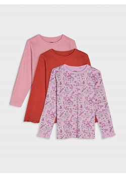 Sinsay - Koszulki 3 pack - fioletowy ze sklepu Sinsay w kategorii Bluzki dziewczęce - zdjęcie 161367006