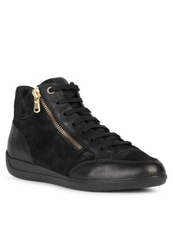 Sneakersy Geox D Myria D3668B 022TC C9999 Black ze sklepu eobuwie.pl w kategorii Buty sportowe damskie - zdjęcie 161385656