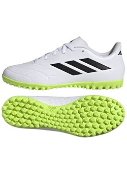 Buty piłkarskie adidas Copa Pure.4 Tf M GZ2547 białe białe ze sklepu ButyModne.pl w kategorii Buty sportowe męskie - zdjęcie 161389248