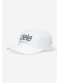 Ciele Athletics czapka z daszkiem kolor biały z nadrukiem CLGCSCSA.WH001-WH001 ze sklepu PRM w kategorii Czapki z daszkiem damskie - zdjęcie 161390896