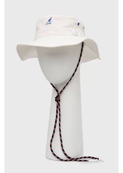 Kangol kapelusz bawełniany kolor biały bawełniany K5302.OF101-OF101 ze sklepu PRM w kategorii Kapelusze damskie - zdjęcie 161391209