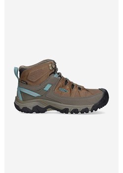 Keen buty Targhee III Mid WP Toasted damskie kolor brązowy 1026333-BRAZOWY ze sklepu PRM w kategorii Buty trekkingowe damskie - zdjęcie 161391306