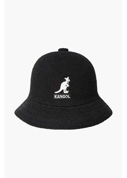 Kangol kapelusz Big Logo Casual kolor czarny K3407.BLACK-BLACK ze sklepu PRM w kategorii Kapelusze męskie - zdjęcie 161391557