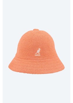 Kangol kapelusz Bermuda Casual kolor pomarańczowy 0397BC.PEACH-PEACH.PINK ze sklepu PRM w kategorii Kapelusze damskie - zdjęcie 161391587