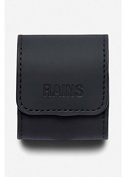 Rains etui na słuchawki Earbud Case  16810 kolor czarny 16810.BLACK ze sklepu PRM w kategorii Etui - zdjęcie 161392835