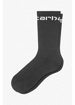Carhartt WIP skarpetki Carhartt Socks kolor czarny I029422.BLACK.WHIT ze sklepu PRM w kategorii Skarpetki męskie - zdjęcie 161392889