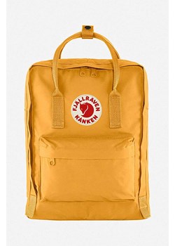 Fjallraven plecak Kanken kolor żółty duży z aplikacją F23510.160-160 ze sklepu PRM w kategorii Plecaki - zdjęcie 161393048
