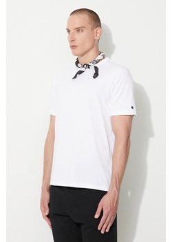 Carhartt WIP t-shirt bawełniany kolor biały gładki I026264-GREYHEATHE ze sklepu PRM w kategorii T-shirty męskie - zdjęcie 161393325