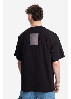 A-COLD-WALL* t-shirt bawełniany Utilty kolor czarny gładki ACWMTS117-STONE ze sklepu PRM w kategorii T-shirty męskie - zdjęcie 161393579