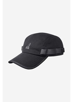 Kangol czapka z daszkiem bawełniana Wax Utility 5 Panel kolor czarny z aplikacją K5329-BLACK ze sklepu PRM w kategorii Czapki z daszkiem męskie - zdjęcie 161393817