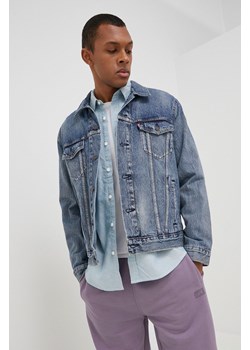 Levi's kurtka jeansowa męska przejściowa 72334.0574-MedIndigoW ze sklepu PRM w kategorii Kurtki męskie - zdjęcie 161393846