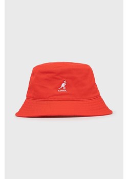 Kangol kapelusz bawełniany kolor czerwony bawełniany K4224HT.CG637-CG637 ze sklepu PRM w kategorii Kapelusze damskie - zdjęcie 161397395