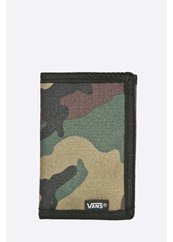 Vans portfel materiałowy kolor moro VN000C3297I1 ze sklepu PRM w kategorii Portfele męskie - zdjęcie 161397448