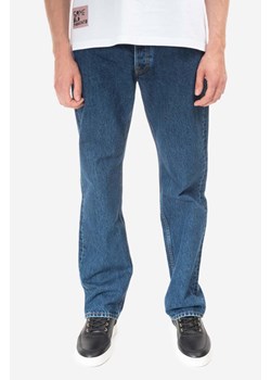 Wood Wood jeansy bawełniane Al Rigid Denim Straight Fit 12235804.7051-LIGHTRI ze sklepu PRM w kategorii Jeansy męskie - zdjęcie 161397899