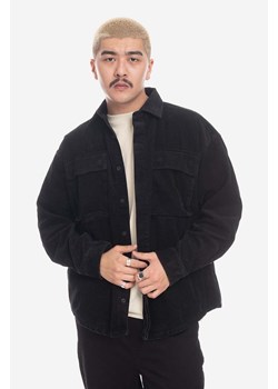 Taikan kurtka sztruksowa Shirt Jacket kolor czarny przejściowa TK0002.BLKCRD-BLKCRD ze sklepu PRM w kategorii Kurtki męskie - zdjęcie 161398076