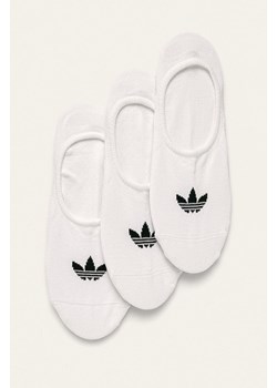 adidas Originals - Stopki (3 pack) FM0676 FM0676-WHITE ze sklepu PRM w kategorii Skarpetki damskie - zdjęcie 161398488