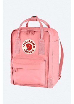 Fjallraven plecak Kanken Mini kolor różowy mały z aplikacją F23561.312-312 ze sklepu PRM w kategorii Plecaki - zdjęcie 161399215