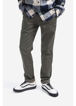 Vans spodnie Authentic Chino kolor zielony fason chinos medium waist VN0A5FJ7KCZ-ZIELONY ze sklepu PRM w kategorii Spodnie męskie - zdjęcie 161399248