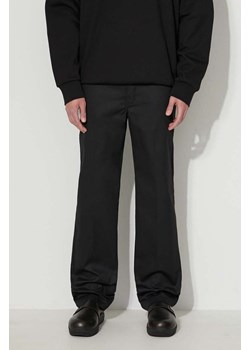 Dickies spodnie bawełniane kolor czarny dopasowane 873.BLK-BLACK ze sklepu PRM w kategorii Spodnie męskie - zdjęcie 161400238
