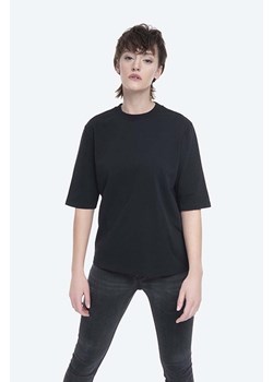Norse Projects t-shirt bawełniany Ginny Heavy Jersey kolor czarny NW01.0056.9999-9999 ze sklepu PRM w kategorii Bluzki damskie - zdjęcie 161400245