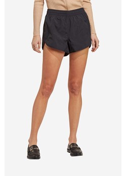 adidas szorty Premium Essentials Nylon Shorts damskie kolor czarny gładkie high waist IC5302-CZARNY ze sklepu PRM w kategorii Szorty - zdjęcie 161400305