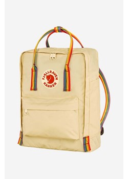 Fjallraven plecak Rainbow kolor beżowy duży z nadrukiem F23620.115.907-907 ze sklepu PRM w kategorii Plecaki - zdjęcie 161400686