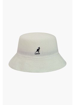 Kangol kapelusz Bermuda Bucket kolor biały K3050ST.WHITE-WHITE ze sklepu PRM w kategorii Kapelusze damskie - zdjęcie 161401335