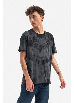 Alpha Industries t-shirt bawełniany kolor szary wzorzysty 116517.136-GRAFITOWY ze sklepu PRM w kategorii T-shirty męskie - zdjęcie 161401508