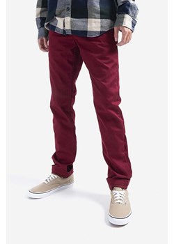 Vans spodnie Authentic Chino kolor czerwony fason chinos medium waist VN0A5FJ7ZBS-CZERWONY ze sklepu PRM w kategorii Spodnie męskie - zdjęcie 161402056