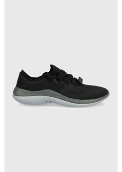 Crocs sneakersy Crocs Literide 360 Pacer damskie kolor czarny 206711 ze sklepu PRM w kategorii Buty sportowe damskie - zdjęcie 161402237