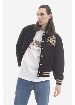 Billionaire Boys Club kurtka bomber z domieszką wełny Astro Varsity kolor czarny przejściowa B22201-BLACK ze sklepu PRM w kategorii Kurtki męskie - zdjęcie 161402526