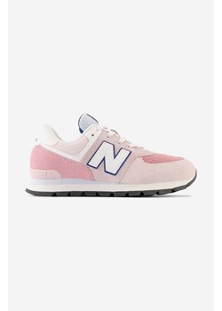New Balance sneakersy GC574DH2 kolor różowy ze sklepu PRM w kategorii Buty sportowe damskie - zdjęcie 161402597