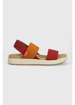 Keen sandały damskie kolor czerwony 1027156-MERLOT ze sklepu PRM w kategorii Sandały damskie - zdjęcie 161403077