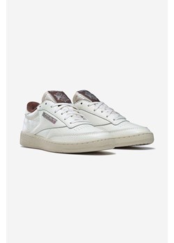 Reebok Classic sneakersy skórzane C 85 Vintage kolor biały GZ5156-chalk ze sklepu PRM w kategorii Buty sportowe męskie - zdjęcie 161403236