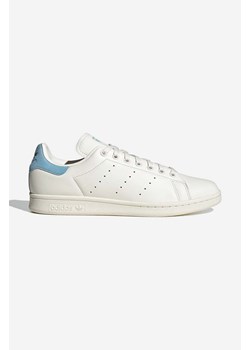 adidas Originals sneakersy skórzane Stan Smith kolor biały HQ6813 ze sklepu PRM w kategorii Buty sportowe męskie - zdjęcie 161404328